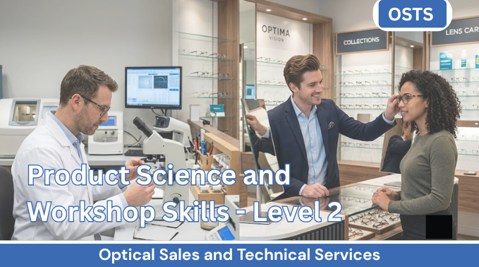 Optical Sales & Technical Service – Level 2 – Product Science and Workshop Skills (English)