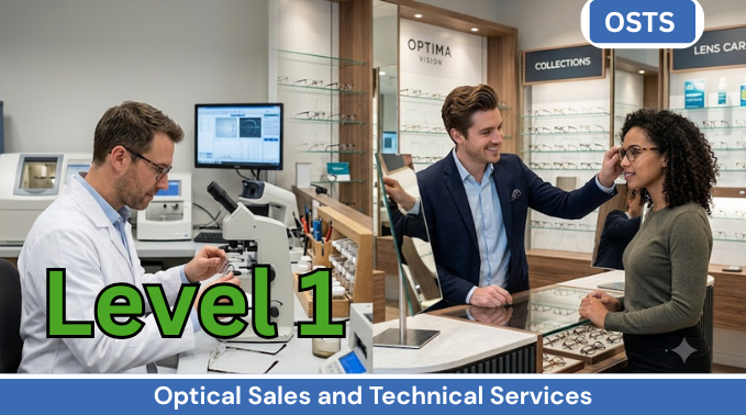 Optical Sales & Technical Service – Level 1 – Foundations of Optical Practice (English)