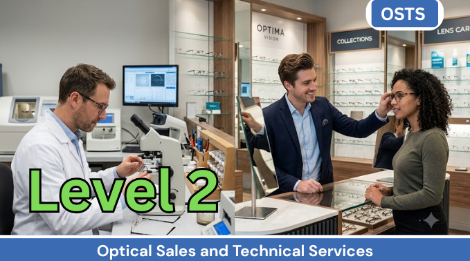 Optical Sales & Technical Service – Level 2 – Product Science and Workshop Skills (English)